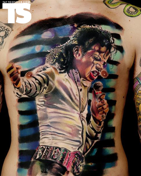 michael jackson tattoo. Michael Jackson Tattoo by