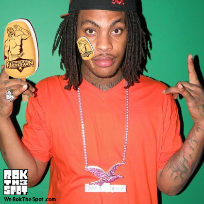 not to be left behind Waka Flocka got his own ice cream tattoo on his face